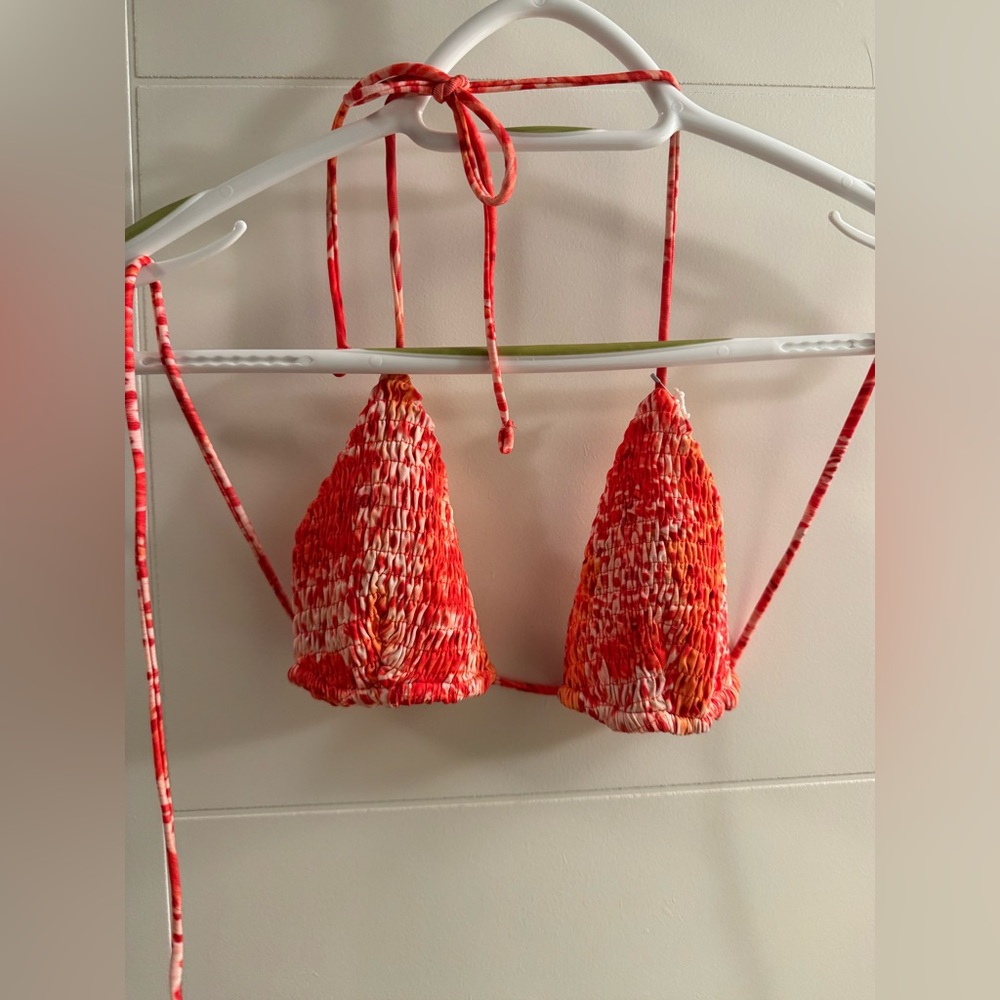Fyn & Fia orange bikini